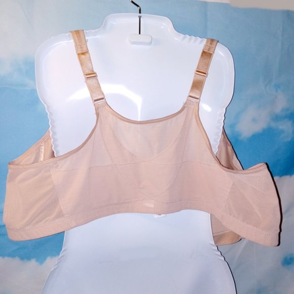 Glamorise T-shirt bra Wirefree Extra soft Lining 58D NEW - Picture 2 of 3